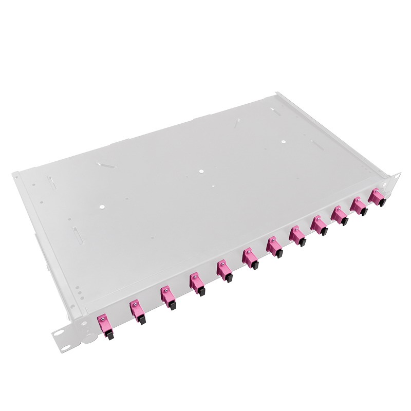 Logilink F12SS4G Optikai kábel elosztó, 19" (ODF) SC-SX 12 P