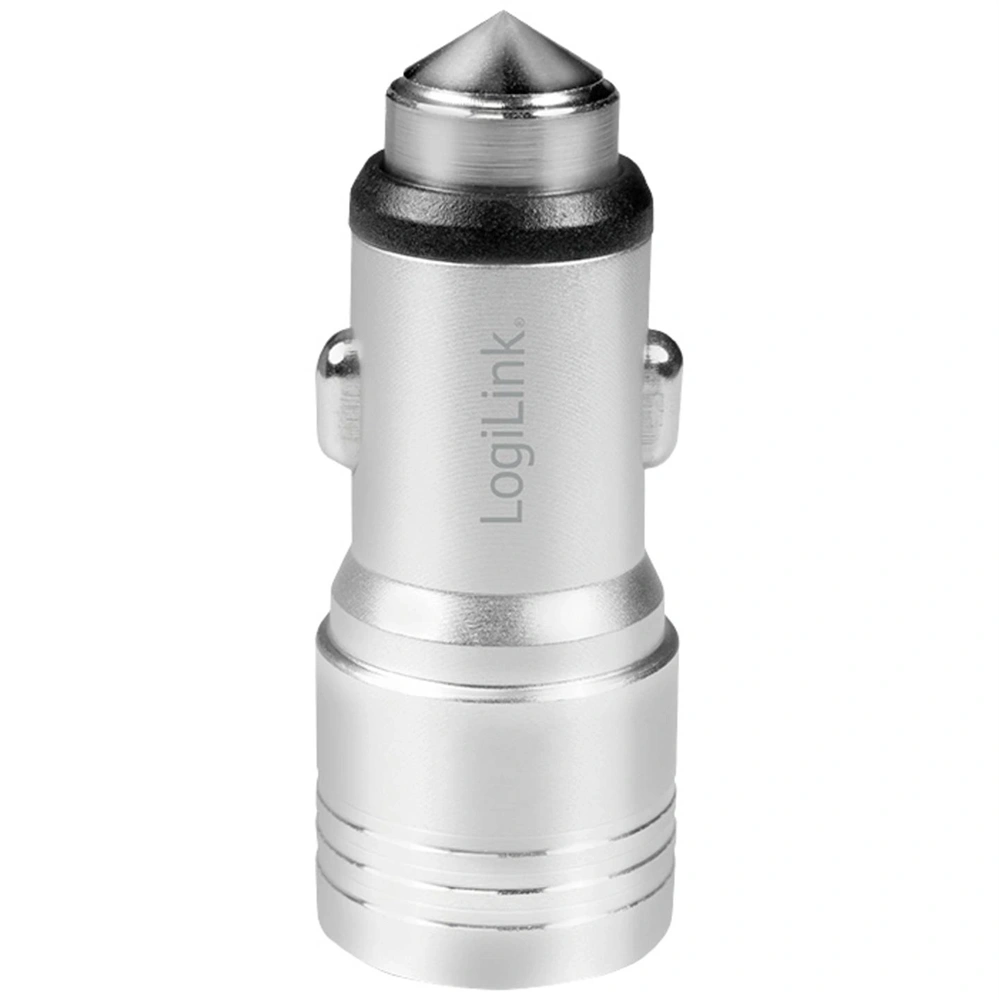 Logilink PA0228 USB autós töltő beépített vészkalapáccsal, 10,5W