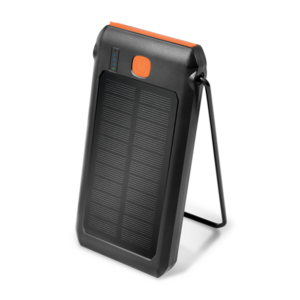 Logilink PA0273 Mobil Power Bank, LiPo, 10.000mAh, napelemes, PD 18W, fekete