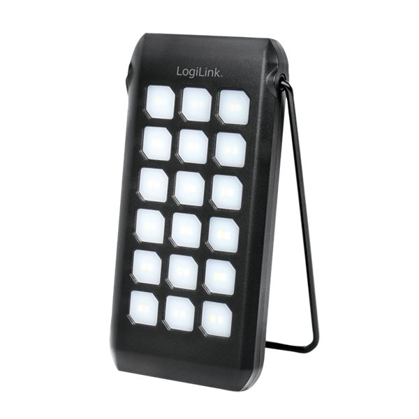 Logilink PA0273 Mobil Power Bank, LiPo, 10.000mAh, napelemes, PD 18W, fekete