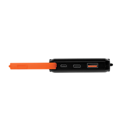 Logilink PA0273 Mobil Power Bank, LiPo, 10.000mAh, napelemes, PD 18W, fekete