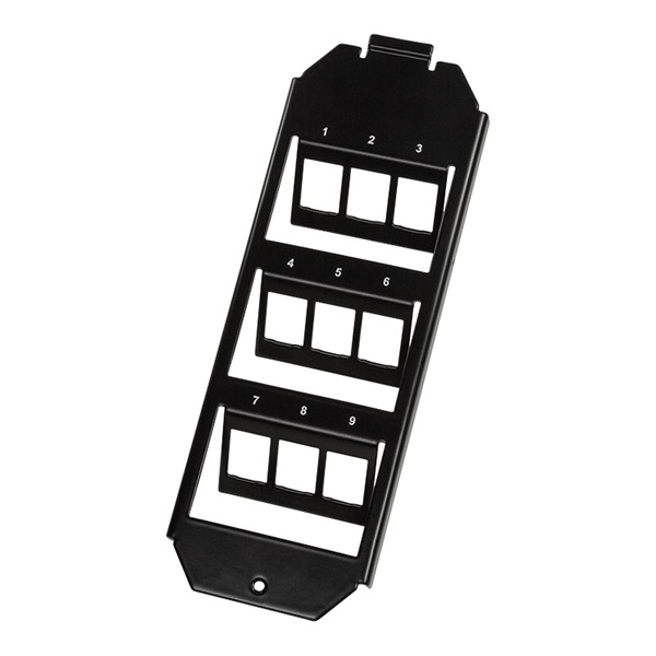 Logilink NK4061 Padlódoboz betét 3 x 3 keystone modulokhoz (210 mm-es rendszer)