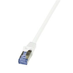 Logilink CQ4071S Patch kábel PrimeLine, Cat.7 kábel, S/FTP, fehér, 5 m