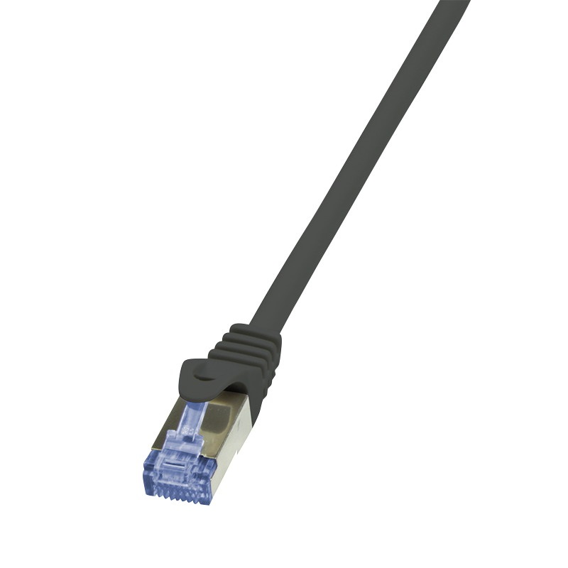 Logilink CQ4143S Patch kábel PrimeLine, Cat.7 kábel, S/FTP, fekete, 50 m