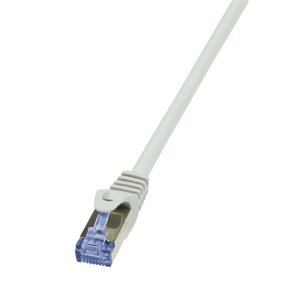Logilink CQ4012S Patch kábel PrimeLine, Cat.7 kábel, S/FTP, szürke, 0,25 m
