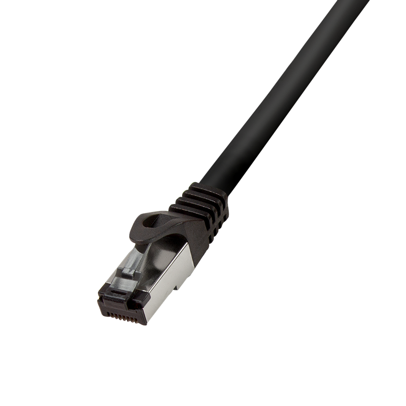 Logilink CQ8113S PrimeLine patch kábel, Cat.8.1, S/FTP, fekete, 20 m