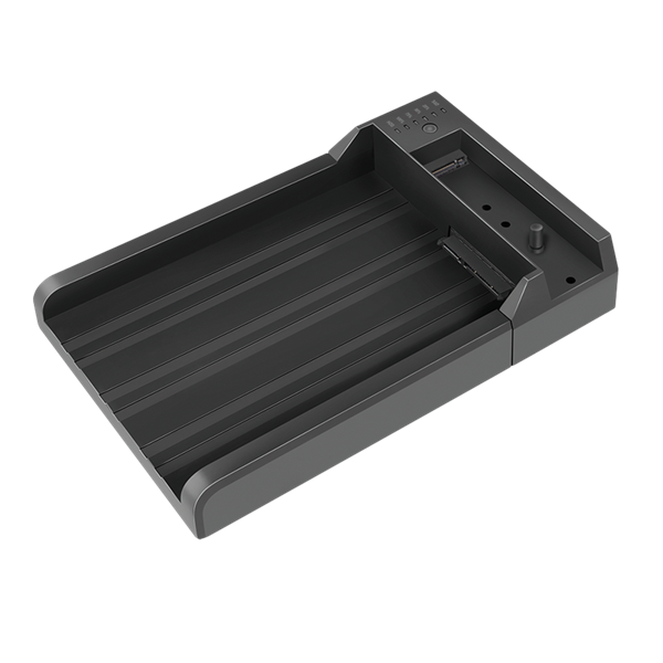 Logilink QP0031 USB 3.2 Gen 2 Quickport, 2-rekeszes, SATA HDD/SSD és M.2 NVMe SSD számára