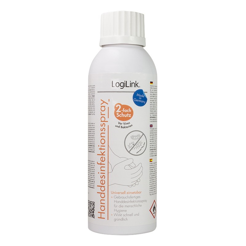 Logilink RP0019 150ml kézfertőtlenítő spray