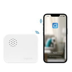 Logilink SH0109 Wi-Fi intelligens rezgésérzékelő, Tuya kompatibilis