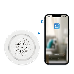 Logilink SH0110 Wi-Fi intelligens sziréna riasztó, Tuya kompatibilis