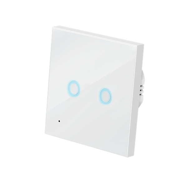 Logilink SH0112 Wi-Fi intelligens kettős fali kapcsoló, Tuya kompatibilis