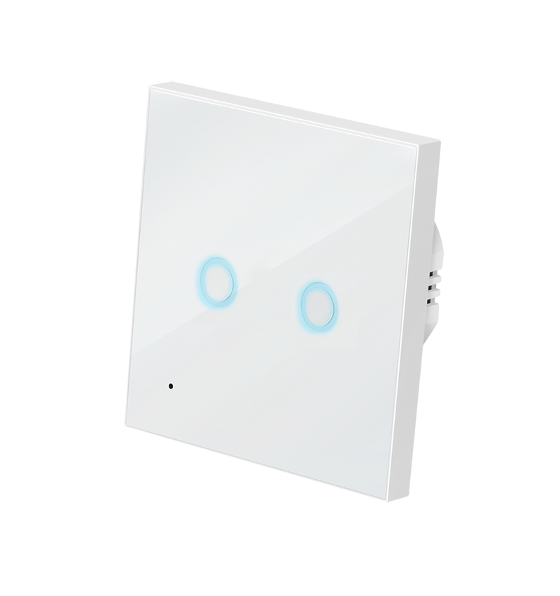 Logilink SH0112 Wi-Fi intelligens kettős fali kapcsoló, Tuya kompatibilis