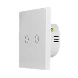 Logilink SH0112 Wi-Fi intelligens kettős fali kapcsoló, Tuya kompatibilis