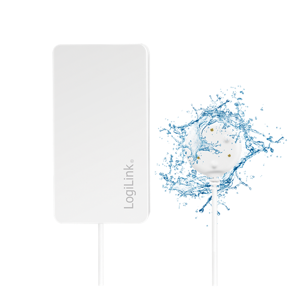 Logilink SH0114 Wi-Fi intelligens vízszivárgás-érzékelő, Tuya kompatibilis