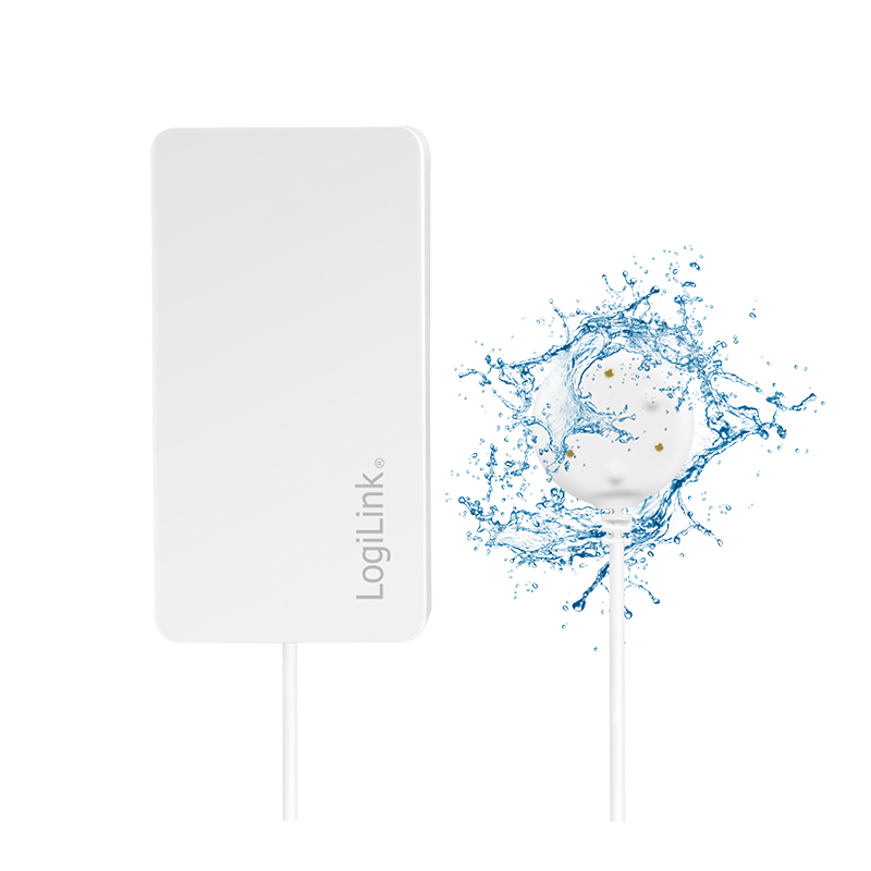 Logilink SH0114 Wi-Fi intelligens vízszivárgás-érzékelő, Tuya kompatibilis