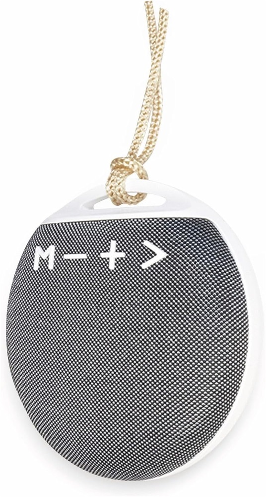 Logilink SP0055 hordozható Bluetooth hangszóró, szövet borítás, kerek forma