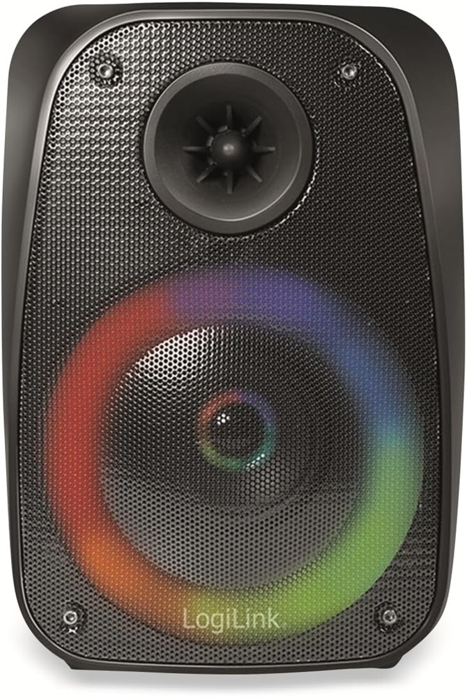 Logilink SP0058 fekete hordozható Bluetooth hangszóró