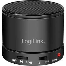 Logilink SP0062 Bluetooth hangszoró MP3-lejátszóval és FM-rádióval, fekete