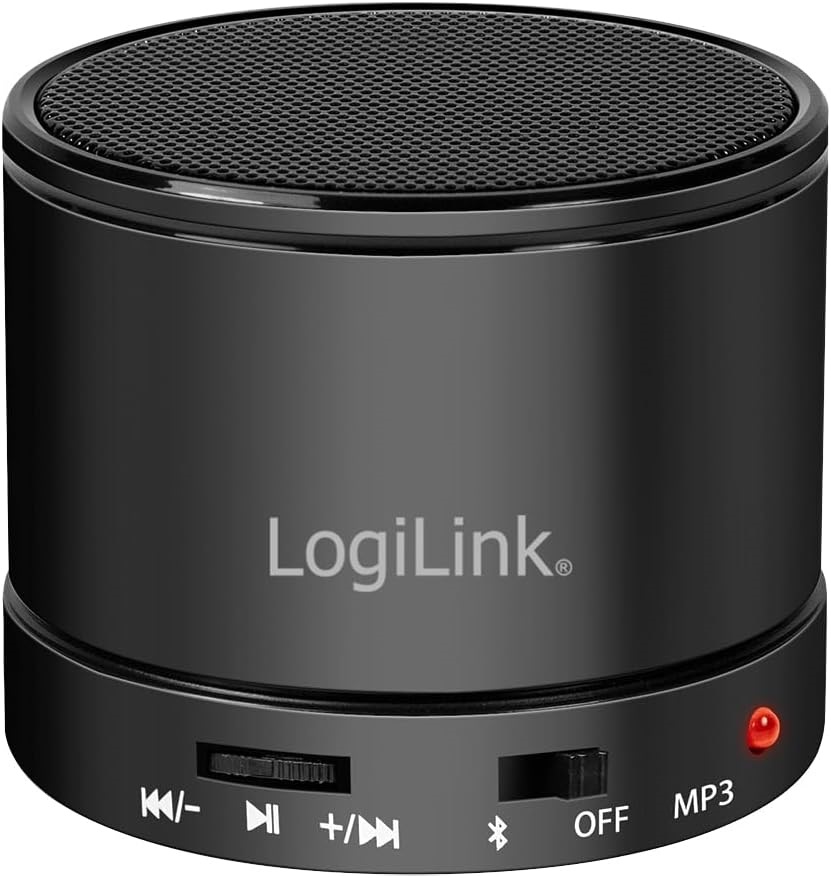 Logilink SP0062 Bluetooth hangszoró MP3-lejátszóval és FM-rádióval, fekete
