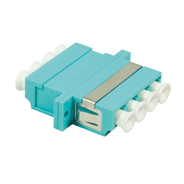 Logilink FA04LC3 Száloptikai LC Quad karimával, aqua