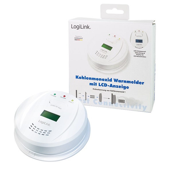 Logilink SC0111 Szén-monoxid érzékelő LCD-vel