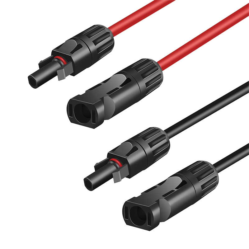 Logilink PHC0103 Szolár hosszabbító kábelkészlet, MC4/M - MC4/F, 6 mm2, CU, 5 m