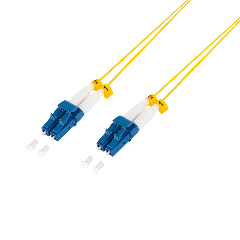 Logilink FS0LC00 Szupervékony OS2 szálas patch kábel LC-LC duplex, 0,5 m, G657.A2