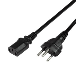 Logilink CP102 Tápkábel, SEV1011 (CH) az IEC C13 szerint, 1,8 m