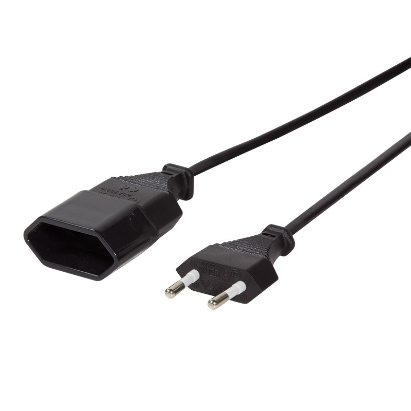 Logilink CP123 Tápkábel hosszabbító, CEE 7/16, 2 m