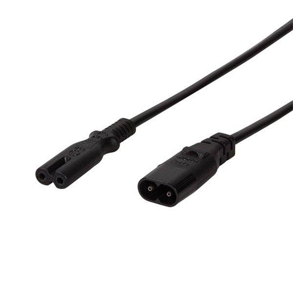 Logilink CP129 Tápkábel hosszabbító, IEC C7 - IEC C8, 2 m