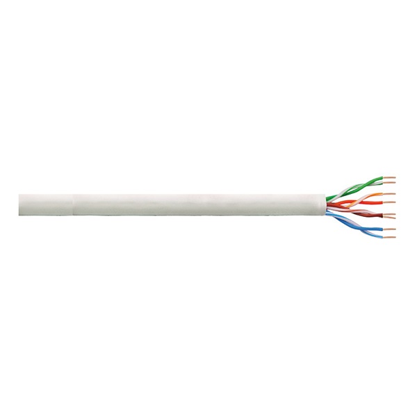 Logilink CQ1305U Telepítőkábel PrimeLine, Cat.5e, U/UTP, szürke, 305 m
