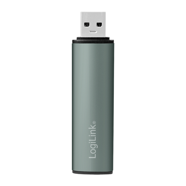 Logilink UA0394 USB 3.2 Gen2, 2 portos hub kártyaolvasóval, alumínium házzal