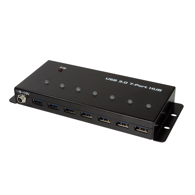 Logilink UA0317 USB 3.0, 7 portos, ipari szintű