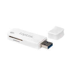 Logilink CR0034A USB 3.0 kártyaolvasó, SD/microSD-hez, fehér