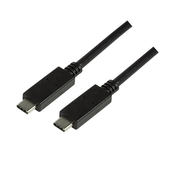 Logilink CU0128 USB 3.2 Gen2 Type-C kábel, C/M C/M, PD, 4K/60 Hz, 0,5 m