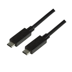 Logilink CU0129 USB 3.2 Gen2 Type-C kábel, C/M C/M, PD, 4K/60 Hz, 1 m