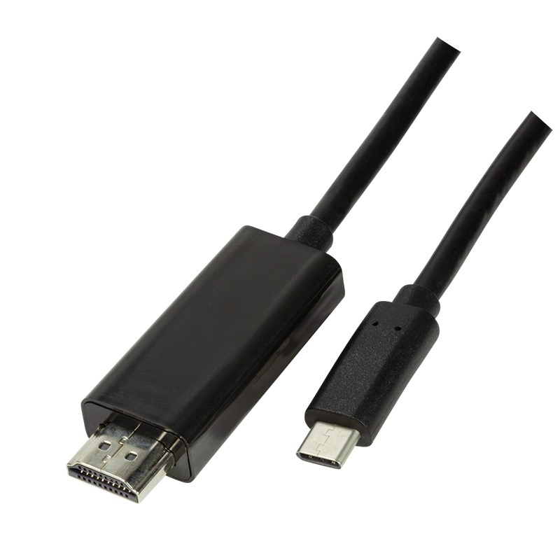 Logilink UA0329 USB 3.2 Gen 1x1 USB-C M és HDMI 2.0 közötti kábel, 1,8m