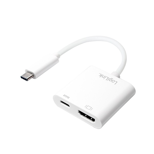 Logilink UA0257 USB-C HDMI töltő adapter