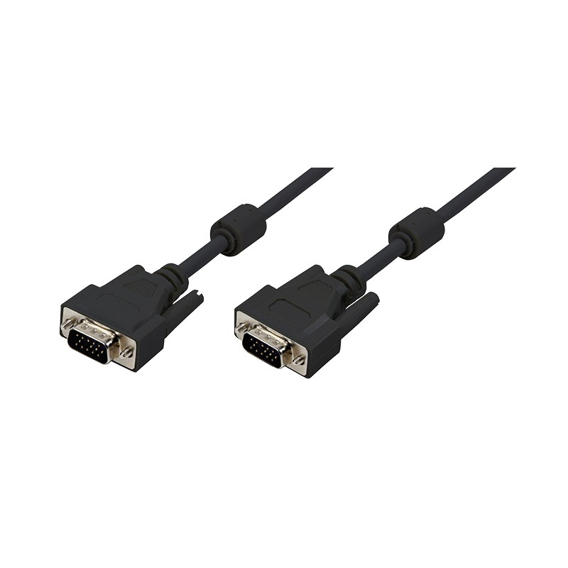 Logilink CV0018 VGA kábel, HD15/M - HD15/M, 1080p, 2x ferrit, 20 m