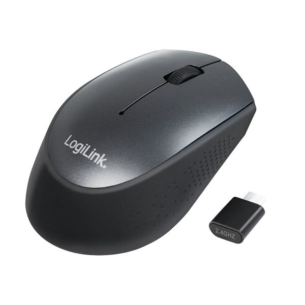 Logilink ID0160 Vezeték nélküli optikai USB-C egér, 2,4 GHz