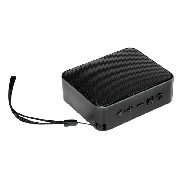 Logilink SP0057 hangszóró, hordozható, Bluetooth, FM rádióval, fekete