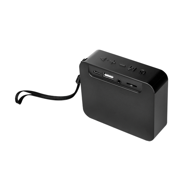 Logilink SP0057 hangszóró, hordozható, Bluetooth, FM rádióval, fekete