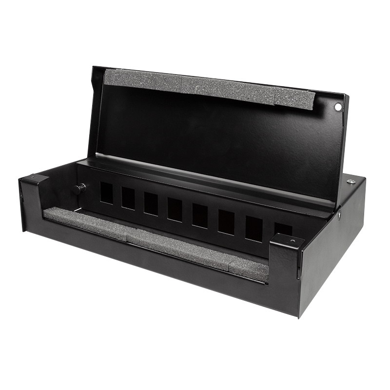 Logilink NP0091 konszolidációs pontdoboz 8 vagy 12 keystone modulhoz, fekete