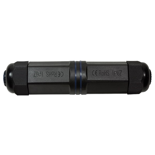 Logilink NP0080 kültéri patch kábel csatlakozó CAT6 RJ45 F/F, IP67 vízálló