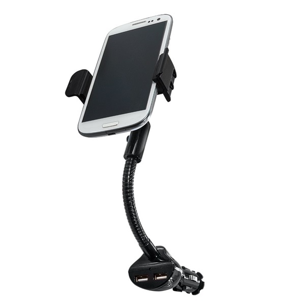 Logilink PA0121 okostelefon autós tartó és töltő, 15,5W