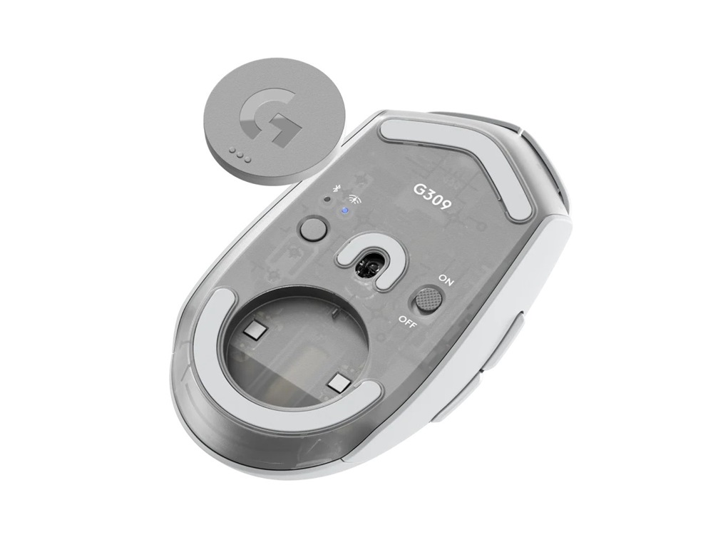 Logitech 910-007207 G309 LIGHTSPEED fehér vezeték nélküli egér