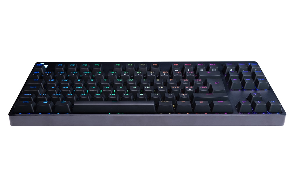 Logitech G Pro lézergravírozott magyar kiosztású fekete gamer billentyűzet (GX Blue Clicky switch)
