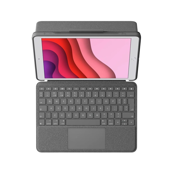Logitech 920-009629 Combo Touch 10,2" iPad fekete érintőpados billentyűzetes tok