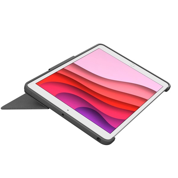 Logitech 920-009629 Combo Touch 10,2" iPad fekete érintőpados billentyűzetes tok