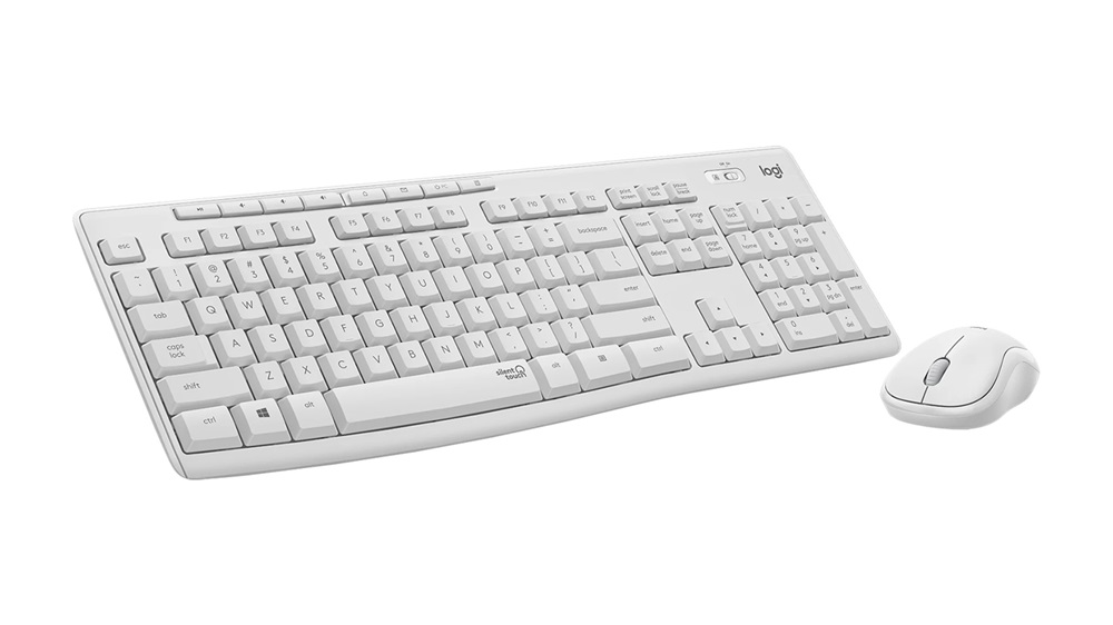 Logitech 920-009824 MK295 US vezeték nélküli fehér billentyűzet és egér